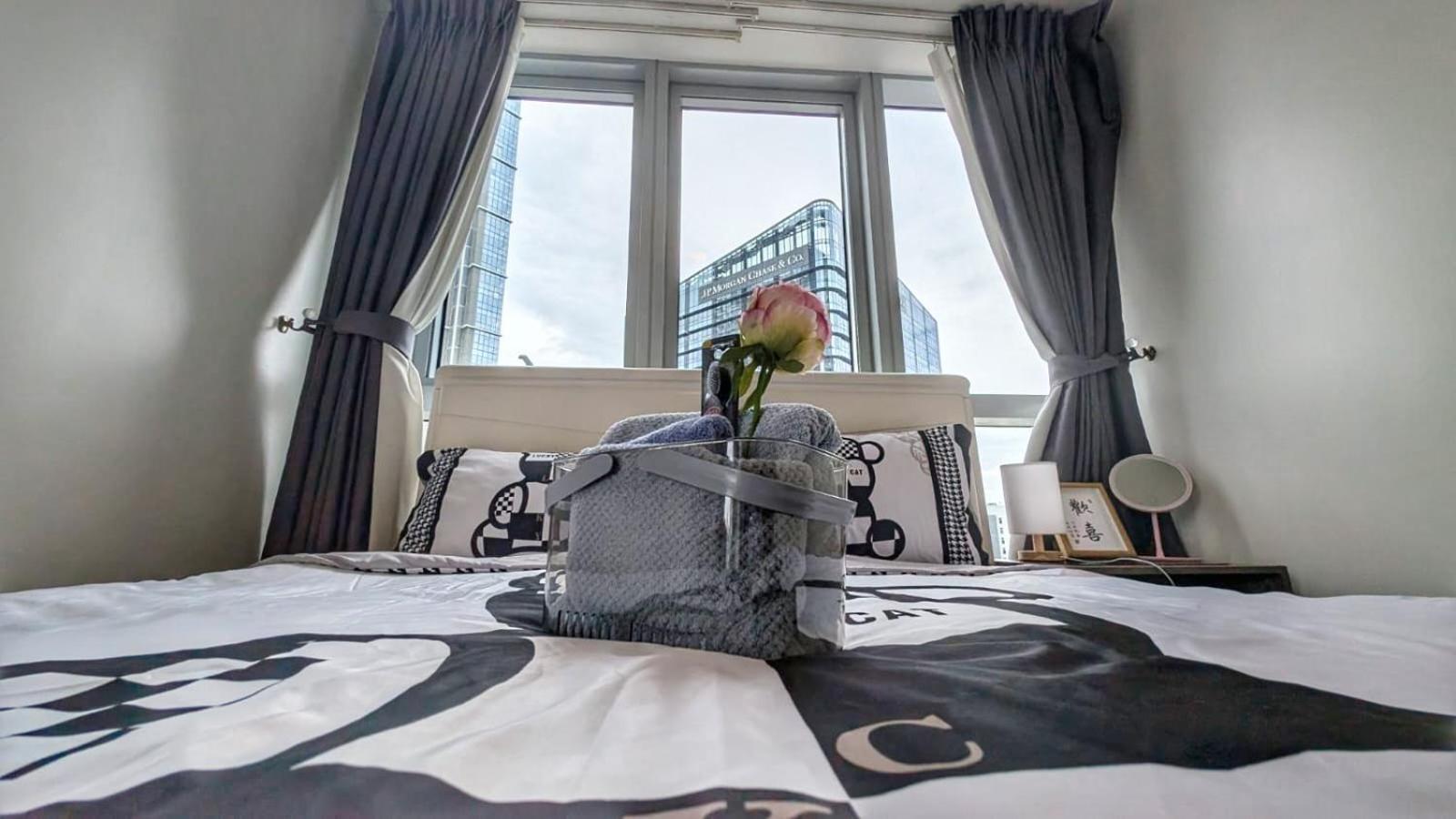 따구익 Eg Private House -Bgc Uptown 아파트 호텔 외부 사진